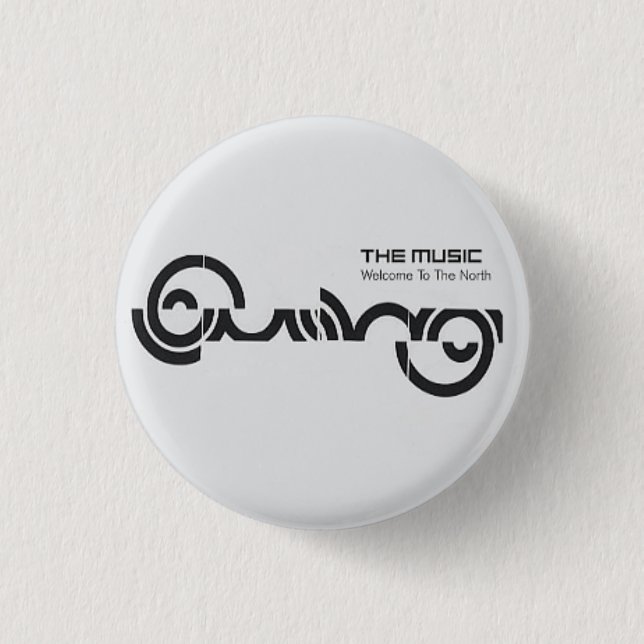 North (2) EDIT 1 Inch Round Button (Front)