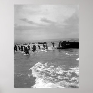 North African Landing Poster