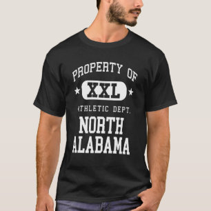 North Alabama XXL Athletic School Property T-Shirt