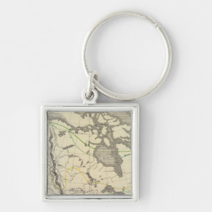 North America 11 Keychain