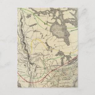 North America 11 Postcard