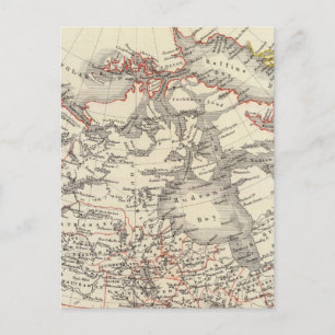 North America 13 Postcard