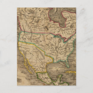 North America 14 Postcard