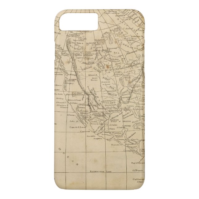 North America 15 Case-Mate iPhone Case (Back)