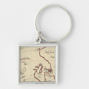 North America 17 Keychain