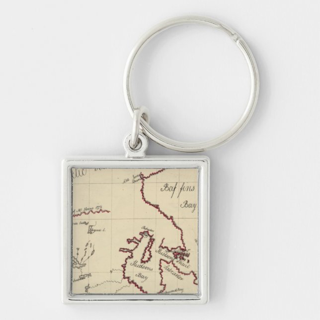 North America 17 Keychain (Front)