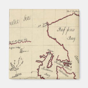 North America 17 Magnet