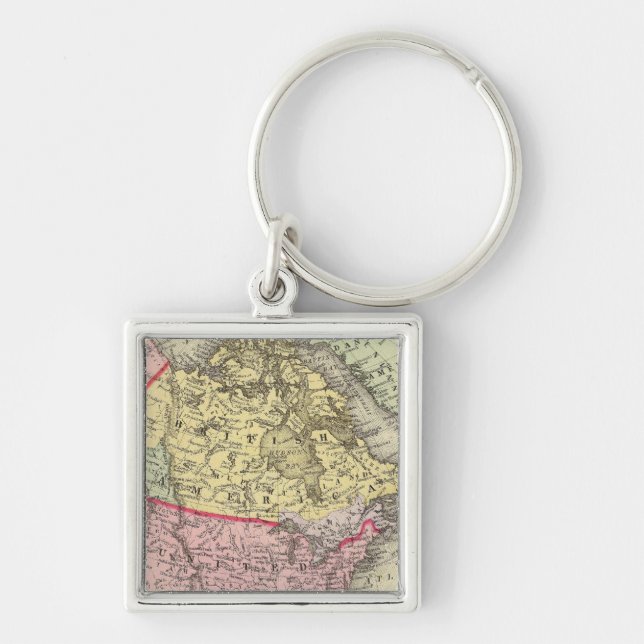 North America 18 Keychain (Front)