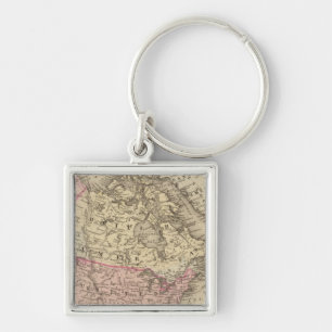 North America 19 Keychain