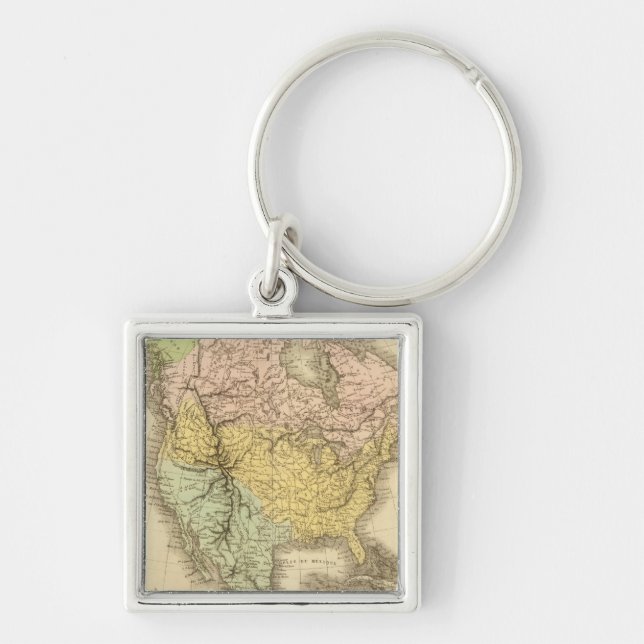 North America 20 Keychain (Front)