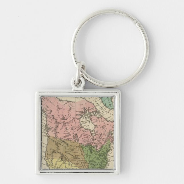 North America 21 Keychain (Front)