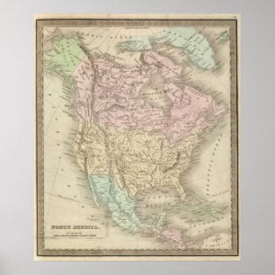 North America 21 Poster