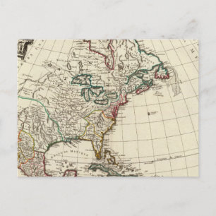 North America 24 Postcard