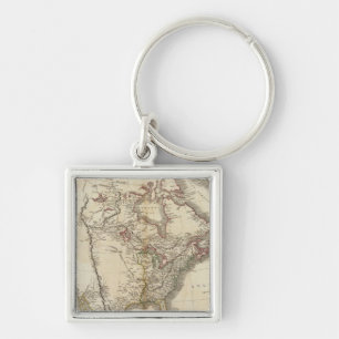 North America 28 Keychain