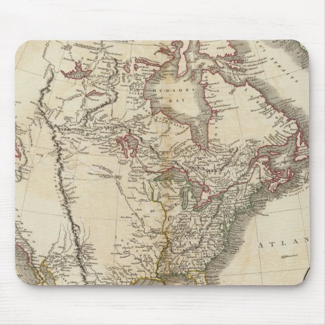 North America 28 Mouse Pad (Front)