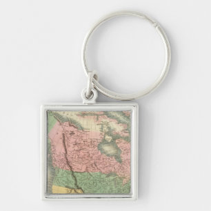 North America 2 Keychain