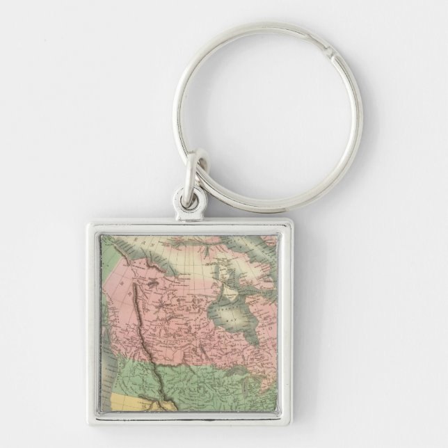 North America 2 Keychain (Front)