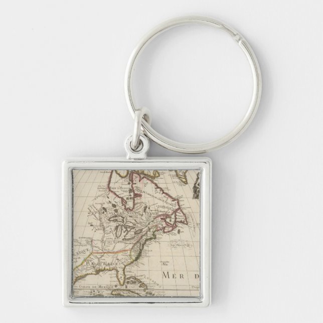 North America 2 Keychain (Front)