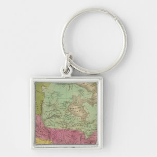North America 30 Keychain
