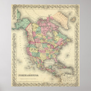 North America 32 Poster