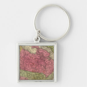 North America 36 Keychain