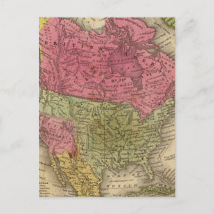 North America 36 Postcard