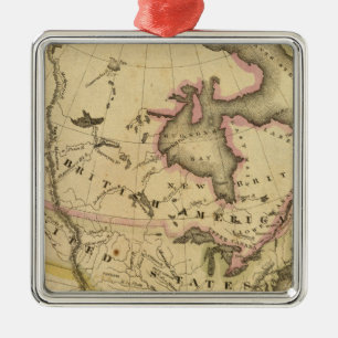 North America 37 Metal Ornament
