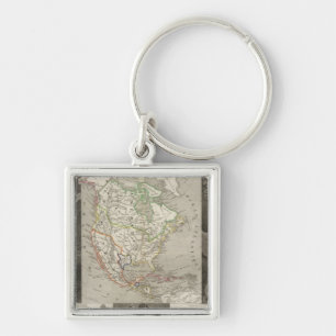 North America 39 Keychain