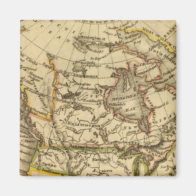 North America 40 Magnet (Front)