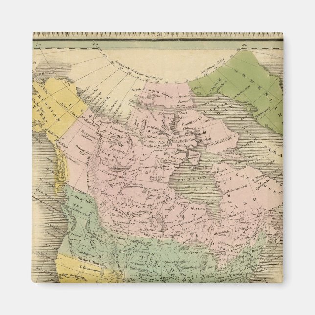 North America 43 Magnet (Front)