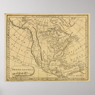 North America 45 Poster