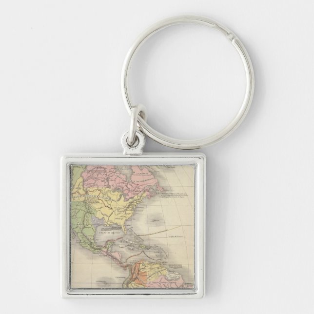 North America 46 Keychain (Front)