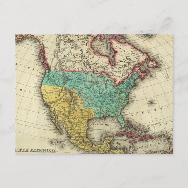 North America 6 Postcard (Front)