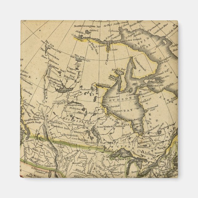 North America 7 Magnet (Front)