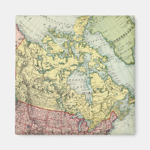 North America 7 Magnet