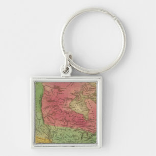 North America 9 Keychain