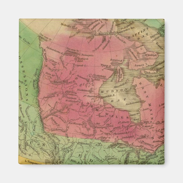 North America 9 Magnet (Front)