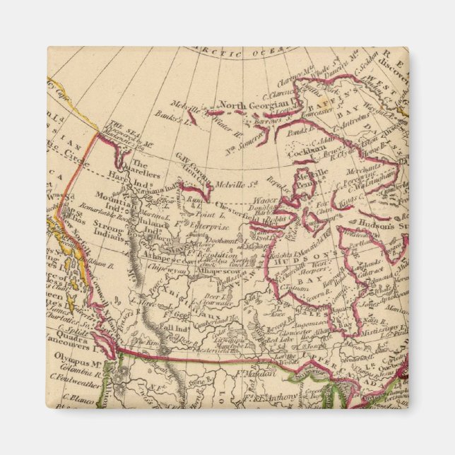 North America 9 Magnet (Front)