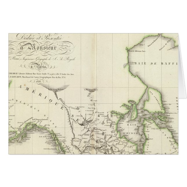 North America Atlas Map (Front Horizontal)