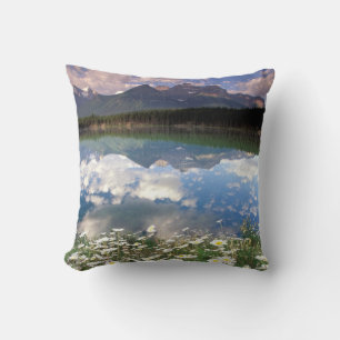 North America, Canada, Alberta, Banff National 2 Throw Pillow