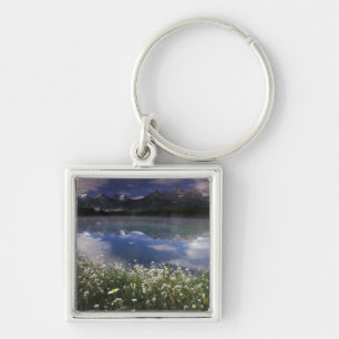 North America, Canada, Alberta, Banff National Keychain