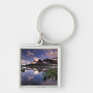 North America, Canada, Alberta, Jasper 4 Keychain