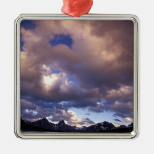 North America, Canada, Alberta, Jasper 5 Metal Ornament