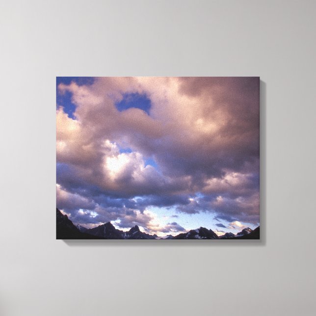 North America, Canada, Alberta, Jasper Canvas Print (Front)