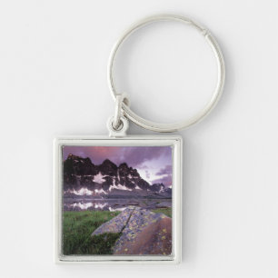 North America, Canada, Alberta, Jasper Keychain