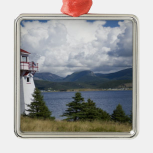 North America, Canada, Newfoundland and 2 Metal Ornament