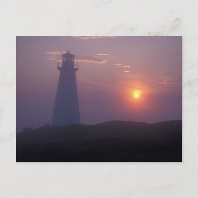 North America, Canada, Newfoundland, Cape Spear, Postcard (Front)