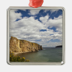 North America, Canada, Quebec, Gaspe Bay, Perce Metal Ornament