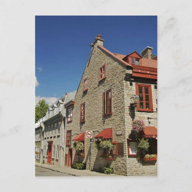 North America, Canada, Quebec, Old Quebec City. Postcard (Front)