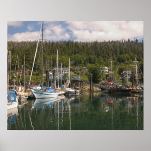 North America, Canada, Queen Charlotte Islands, 4 Poster